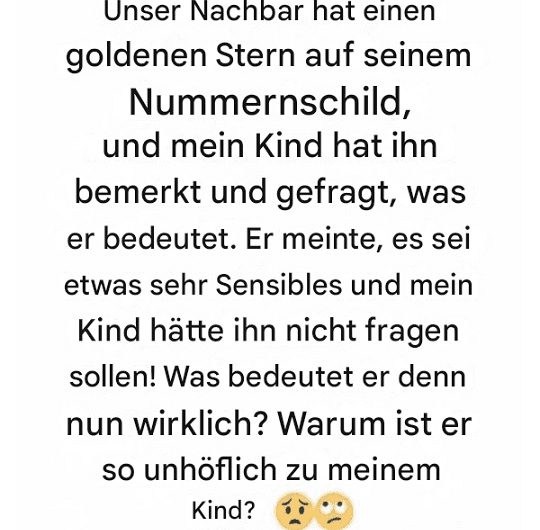 Ein goldener Stern im Vorbeifahren – Warum manche Nummernschilder mehr erzählen, als wir denken
