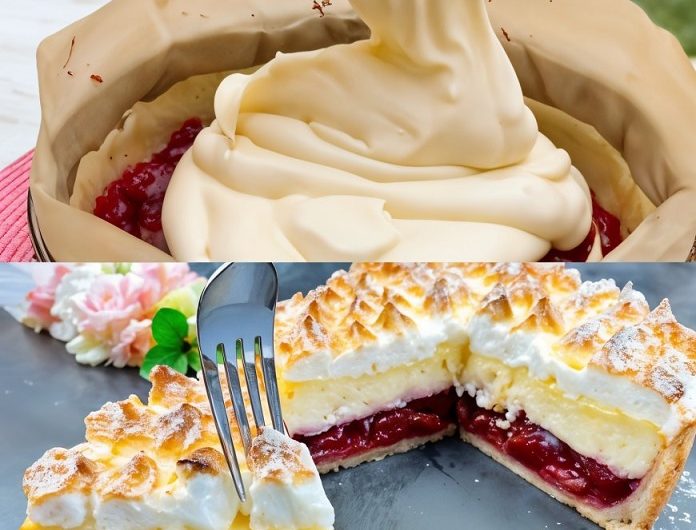 Himmelstorte mit Sauerkirschen wie bei Oma – ein Kuchen, der nach Sonntag, Kaffee und Kindheit schmeckt