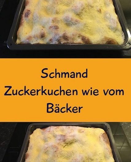 Wie vom Dorfbäcker früher: Saftiger Schmand-Zuckerkuchen, der nach Kindheit duftet