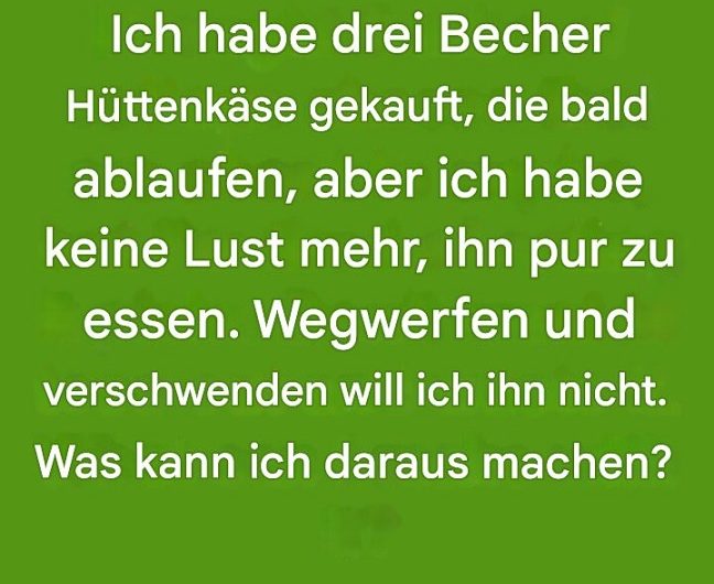 Wenn Hüttenkäse plötzlich zum Retter wird – Wie ich gelernt habe, aus einem vergessenen Becher ein echtes Familienlieblingsgericht zu zaubern