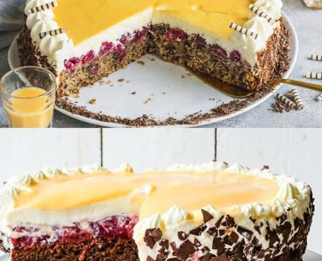 Diese Eierlikörtorte ist so cremig, dass meine Gäste jedes Mal nach dem Rezept fragen