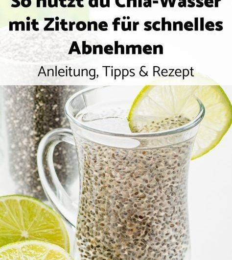 Das einfache Chia-Zitronen-Getränk aus meiner Küche – warum ich es so gerne morgens oder abends trinke