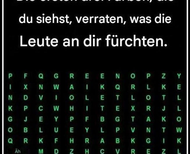 Der Farbtest, der mich überrascht hat – die ersten drei Farben verraten mehr über dich, als du denkst