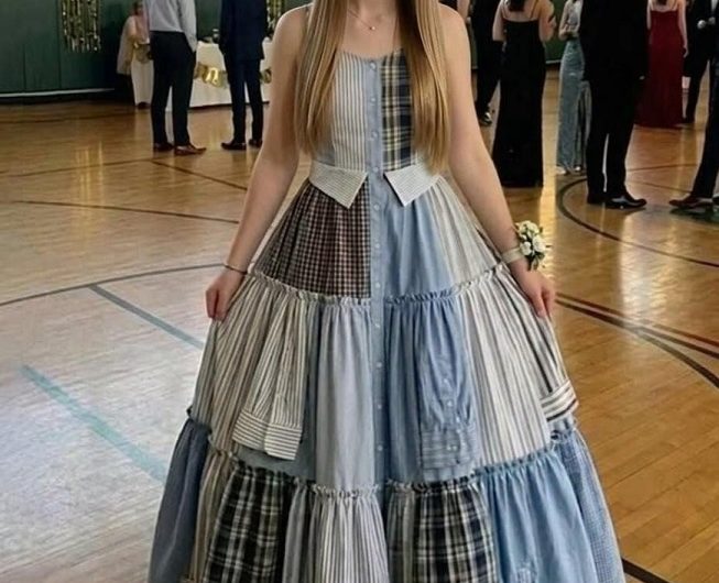 Das Kleid aus den Hemden meines Vaters – eine Geschichte, die unsere Schule für immer veränderte