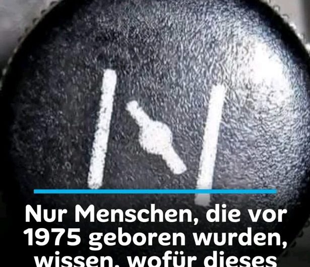 Dieser kleine Knopf im Auto – Erinnerungen an eine Zeit, in der Autofahren noch anders war