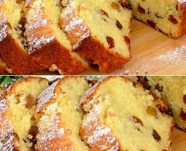 Omas saftiger Rosinenkuchen aus der Kastenform – einfach, buttrig und so wunderbar wie früher