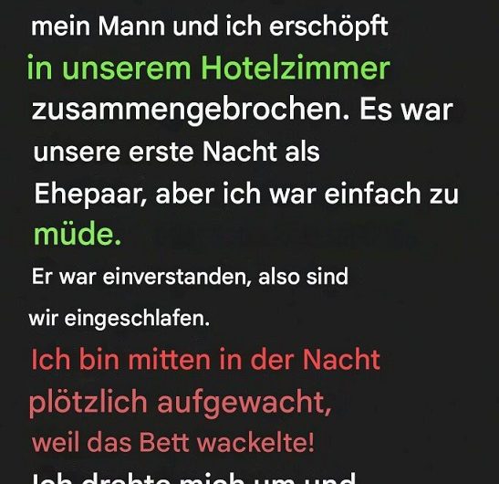 In der Hochzeitsnacht änderte sich alles – und ich wusste plötzlich nicht mehr, wen ich geheiratet hatte