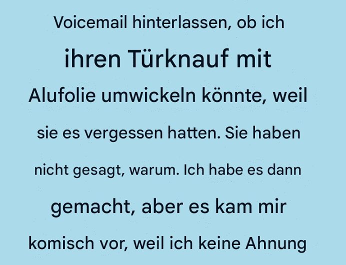 Warum ich eines Abends den Türgriff meiner Nachbarn mit Alufolie umwickelte – und erst später verstand, was hinter dieser seltsamen Bitte steckte
