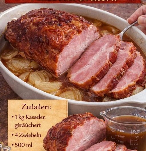 Kasselerbraten so saftig wie nie – mein Familienrezept, das immer alle begeistert ?