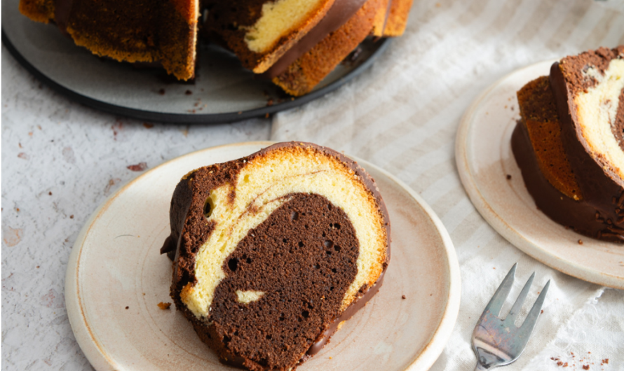 Marmorkuchen saftig, schnelles Rezept