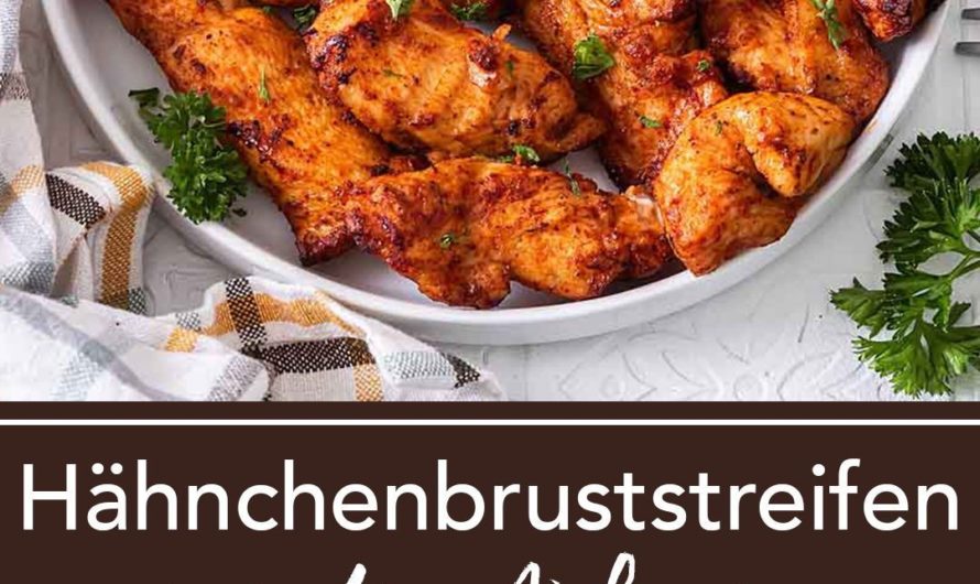 Low Carb Hähnchenstreifen aus dem Airfryer