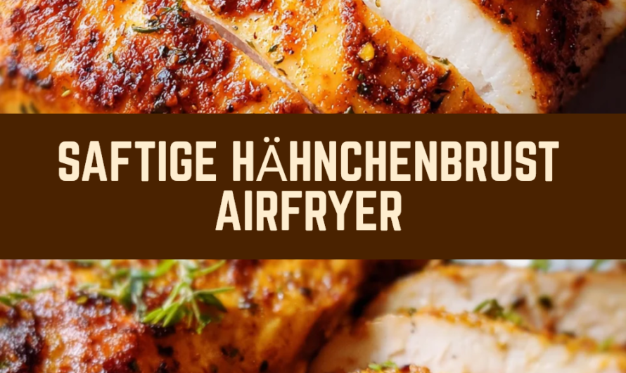 Saftige Hähnchenbrust im Airfryer: Schnelle Hühnchen Im Airfryer Rezepte Gelingen