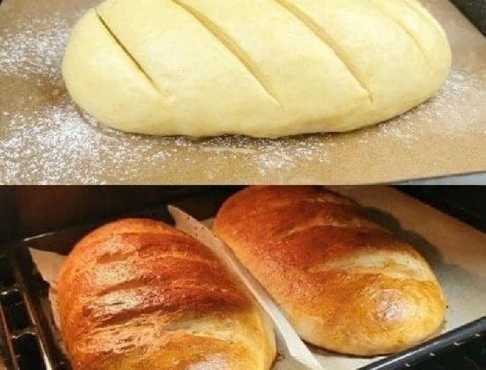 Jamie Oliver’s Brot mit nur 3 Zutaten – einfaches Hausbrot mit knuspriger Kruste