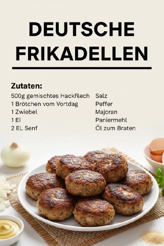 Low-Carb-Frikadellen wie bei Oma – saftig, würzig und ohne Brot