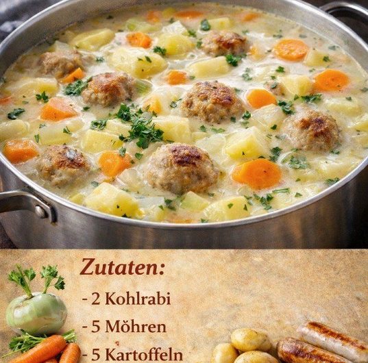 Kohlrabi-Möhren-Eintopf wie bei Oma – dieses einfache Rezept macht satt, glücklich und wärmt sofort von innen