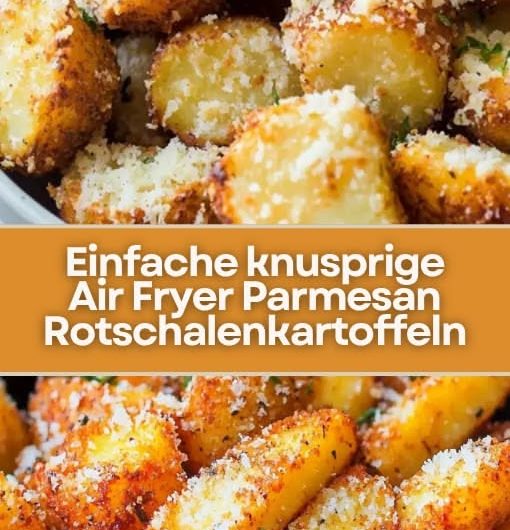 Knusprige Kartoffeln Airfryer mit Parmesan – einfaches & gesundes Ofen-Style Rezept