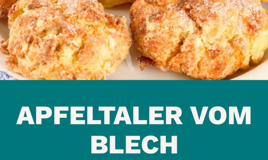 Rezept für Apfeltaler vom Blech