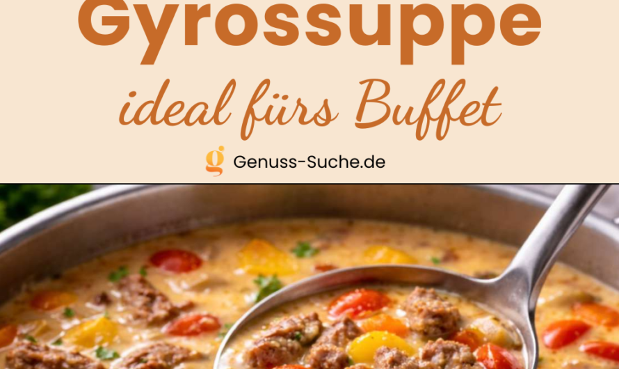 Gyrossuppe für viele Gäste