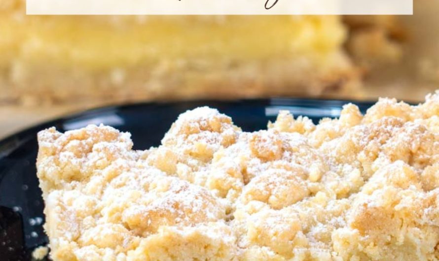 Streuselkuchen mit Pudding wie bei Oma in NUR 30 Minuten