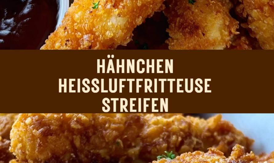 Hähnchen Heißluftfritteuse Rezepte für leckere Streifen