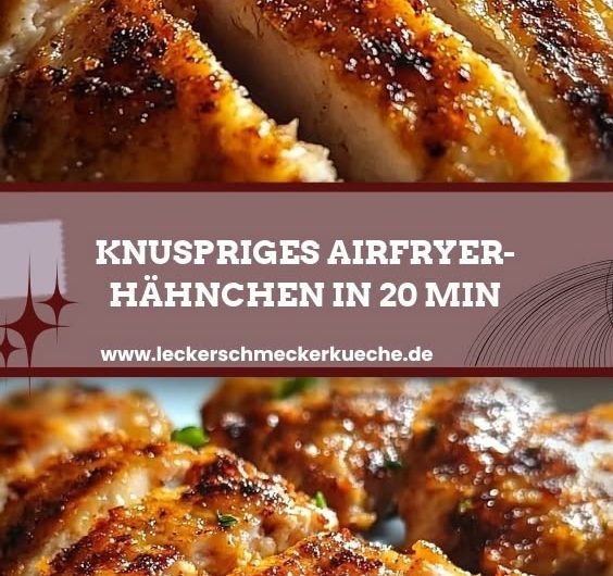 Knusprges Airfryer-Hähnchen in 20 Min