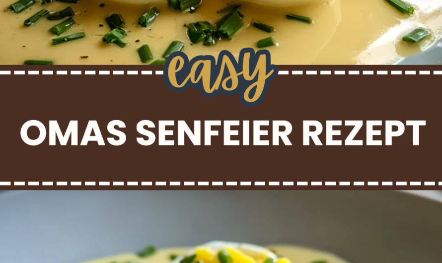Dieses Senfeier Rezept schmeckt wie bei Oma