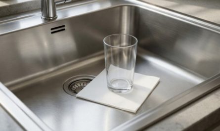 Der Trick mit dem Glas im Spülbecken: Warum Sie ihn vor dem Verlassen des Hauses unbedingt anwenden sollten