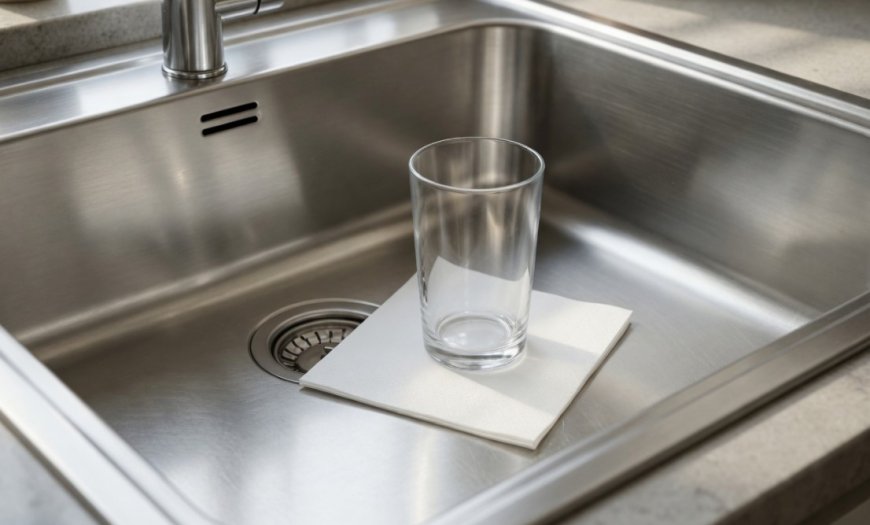 Der Trick mit dem Glas im Spülbecken: Warum Sie ihn vor dem Verlassen des Hauses unbedingt anwenden sollten