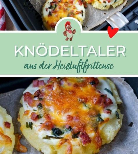 Knödeltaler aus der Heißluftfritteuse, ganz kinderleicht