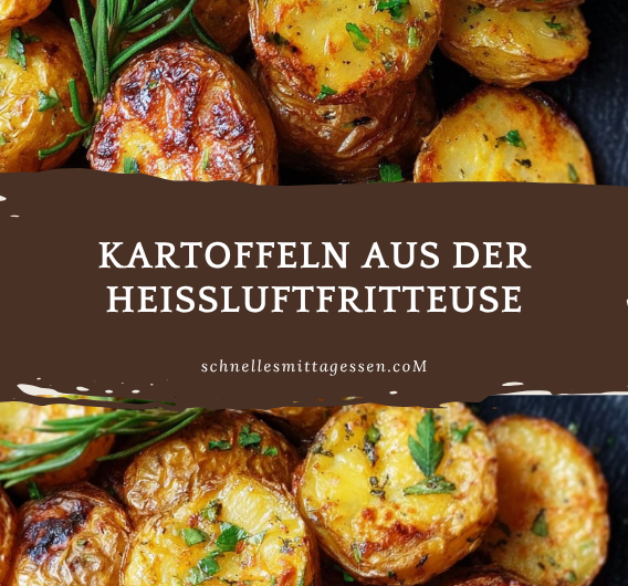 Kartoffeln aus der Heißluftfritteuse