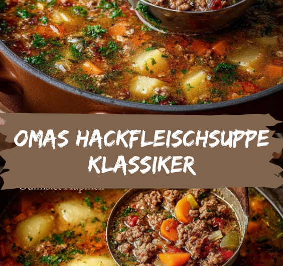 Omas Hackfleischsuppe die jeder sofort nachkochen will