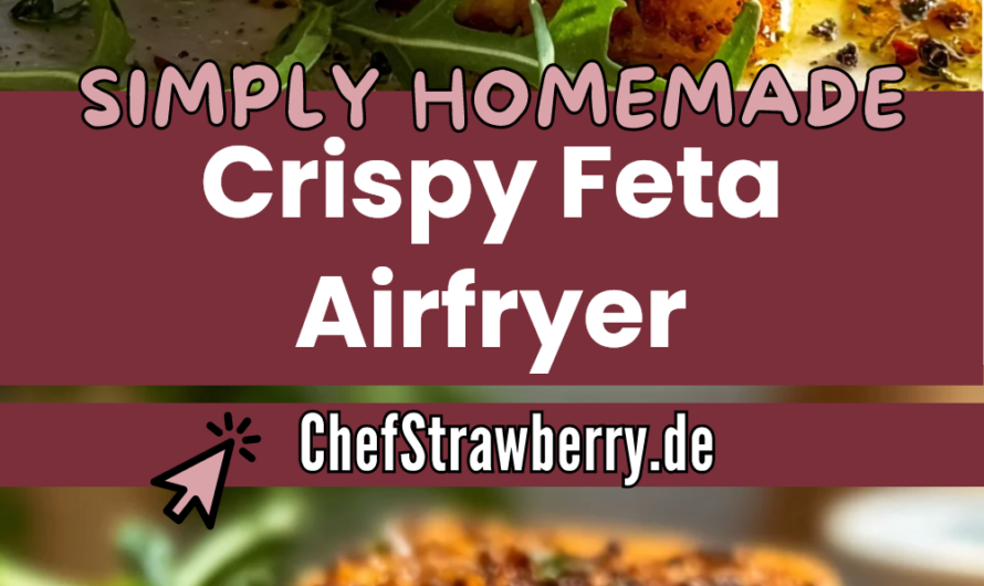 So Macht Man Knusprigen Feta Im Airfryer