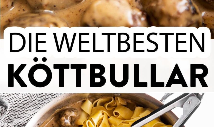 Köttbullar: Schwedische Fleischbällchen Selber Machen!