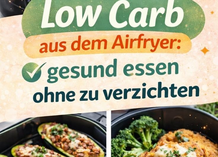 Low Carb aus dem Airfryer – gesund essen ohne Verzicht