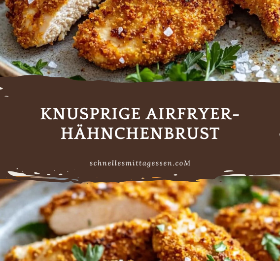 Knusprige Airfryer-Hähnchenbrust