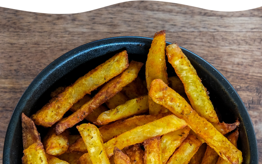 Pommes selber machen in der Heißluftfritteuse