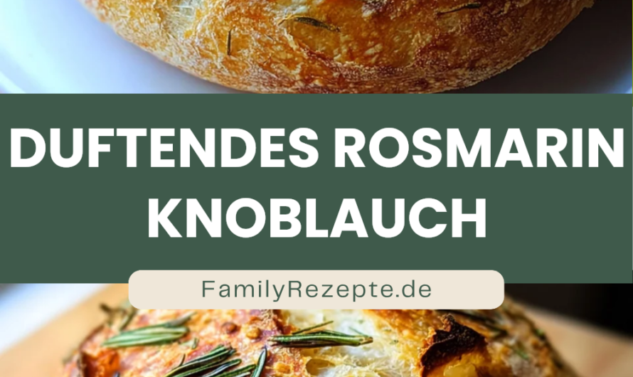 Dein Duftendes Rosmarin Knoblauch Brot Rezept