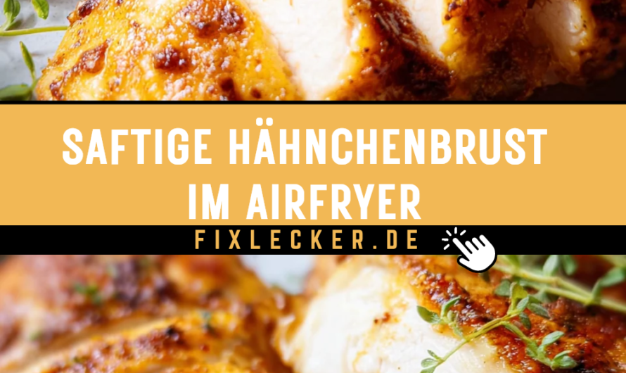 Saftige Hähnchenbrust im Airfryer