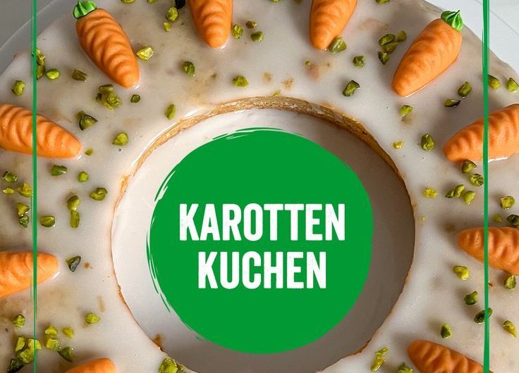 super einfacher Karottenkuchen im Omnia