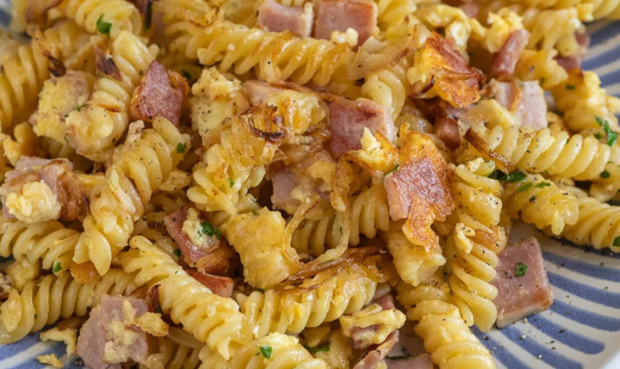 Schinkennudeln – so schmeckte meine Kindheit!