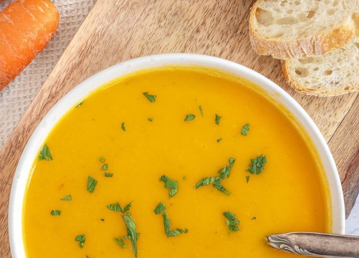 Karottensuppe nach Omas Art