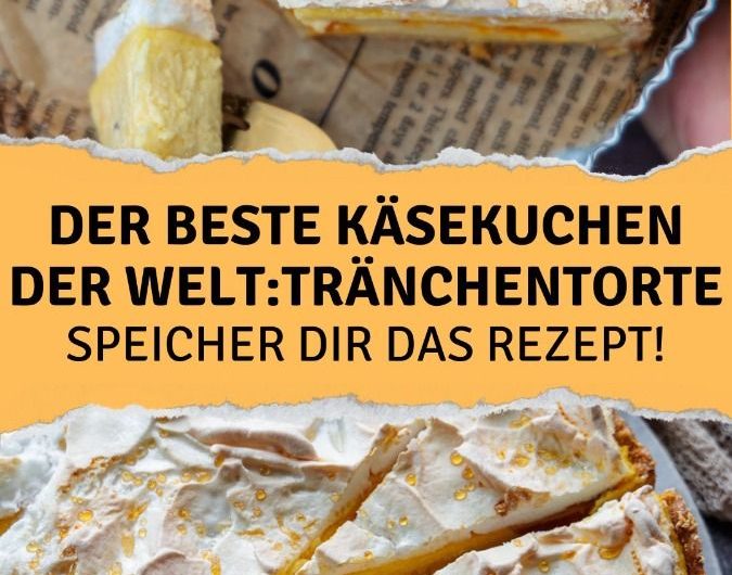 Perfekter Kuchen für den Kuchenstand: Tränchentorte – Käsekuchen mit Baiser