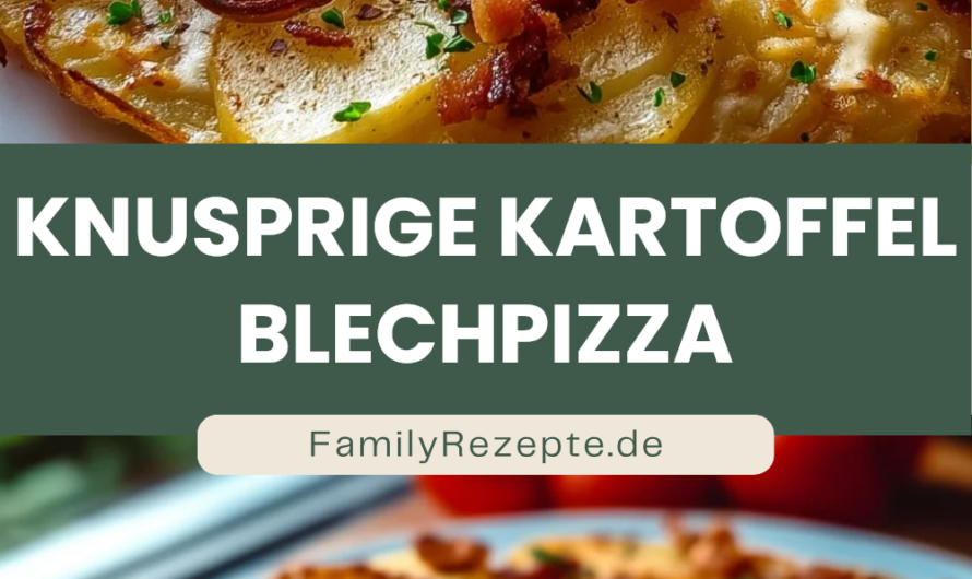 Blech Pizza Mit Kartoffeln Wird So Wundervoll Knusprig