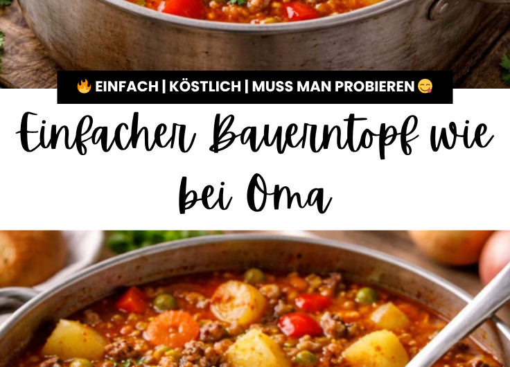 Bauerntopf einfach Wie bei Oma
