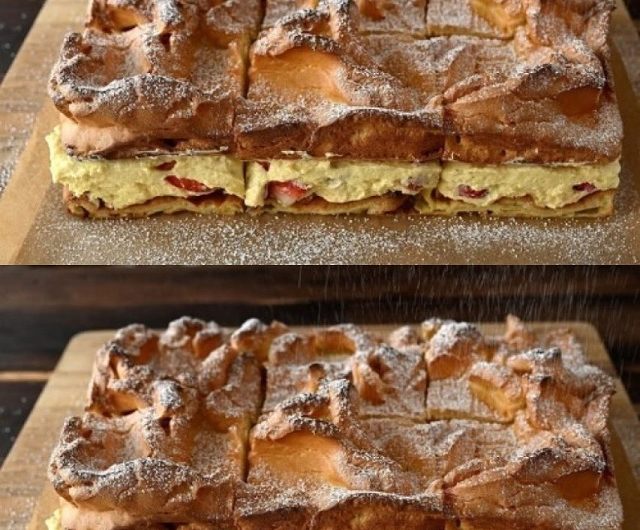 Dieses Erdbeerkuchen-Rezept wird in unserer Familie seit Generationen gebacken – meine Großmutter sagte immer: „Die einfachsten Kuchen sind oft die schönsten“