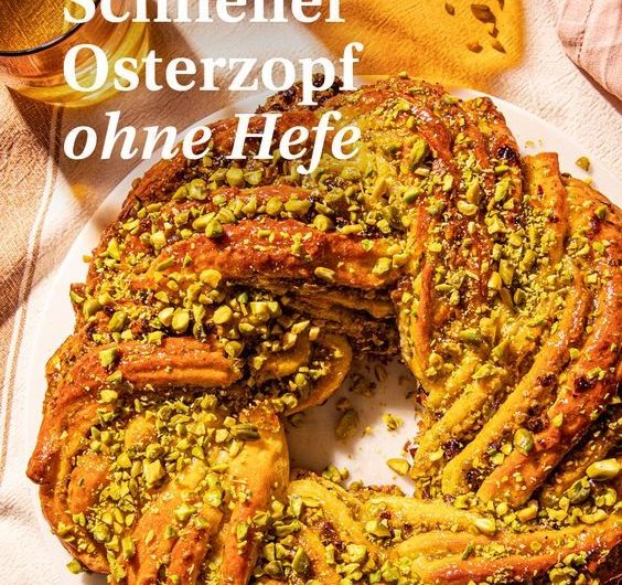 Osterkranz backen