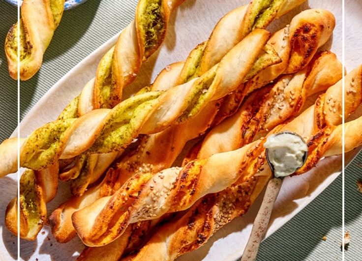 Picknick Ideen: Pizzastangen