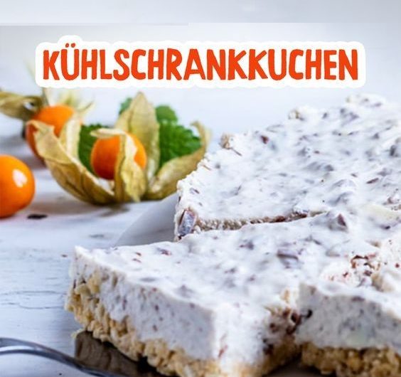 Kühlschrankkuchen mit kinder Riegel