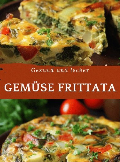 Gemüse Frittata – Einfaches & Leckeres Rezept