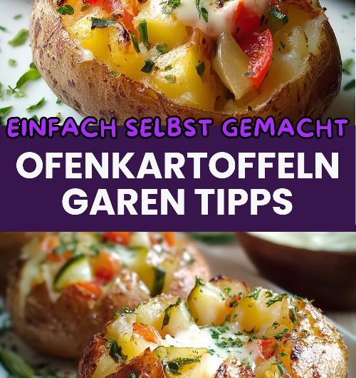 Gemüse Gefüllte Ofenkartoffeln Perfekt Garen Tipps
